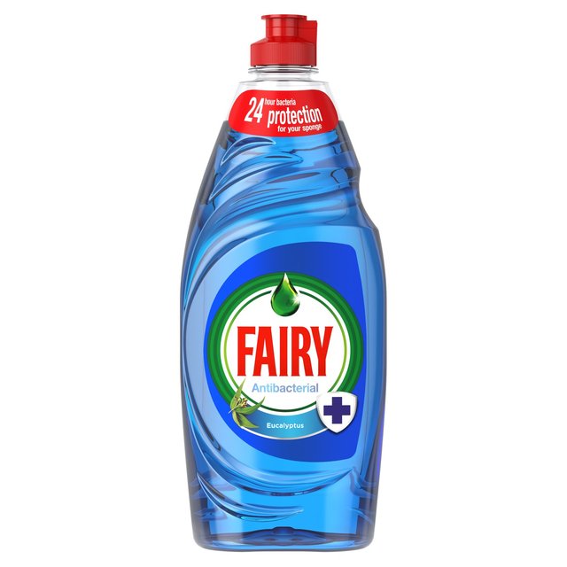 Fairy Washing Up Liquid Anti Bacterial Eucalyptus 820ml