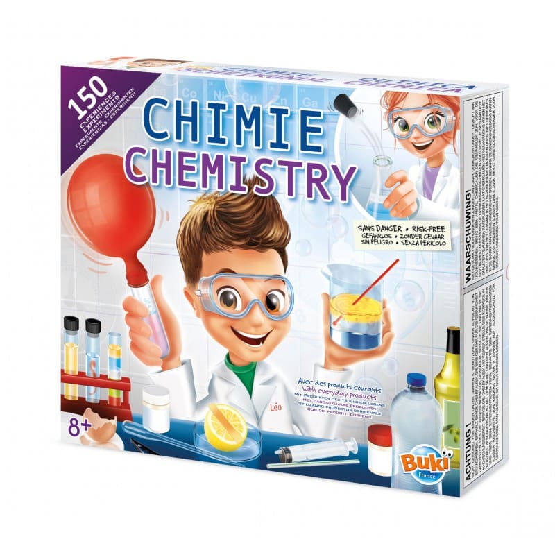 Buki Chemistry Set 150 Experiments