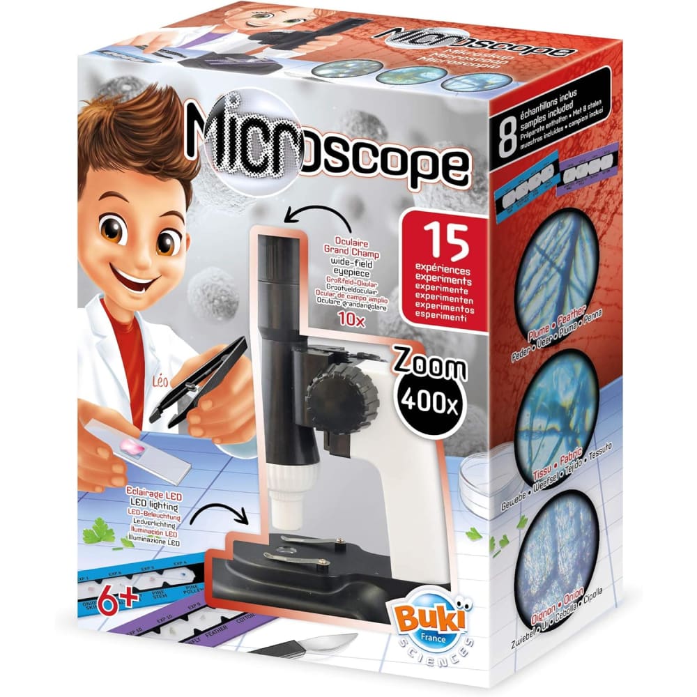 Buki Microscope 15 Experiments