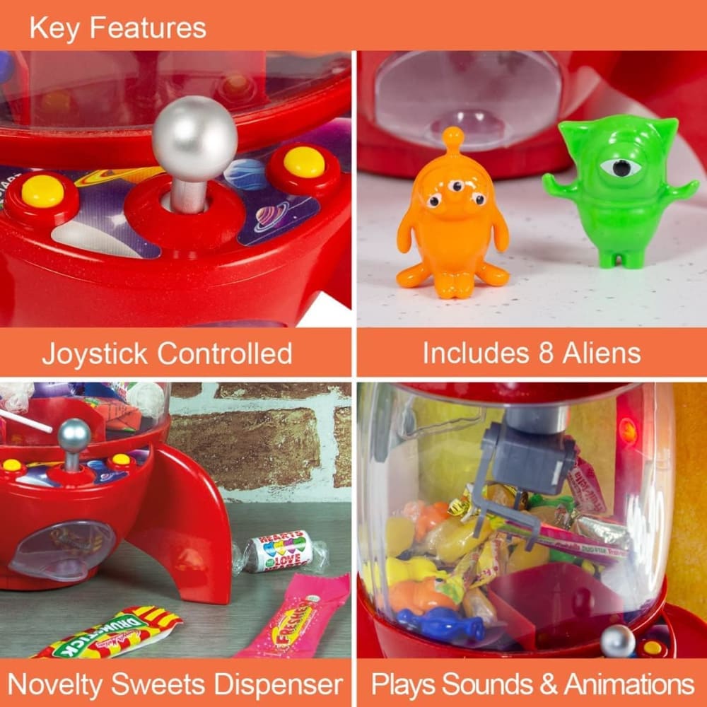 Rocket Candy Grabber Game