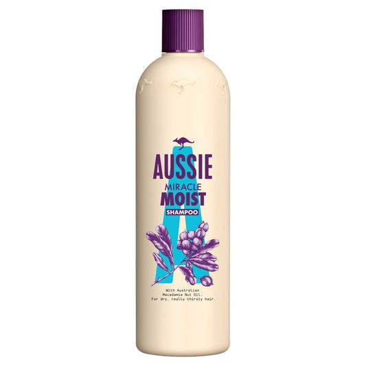 Aussie Miracle Moist Shampoo 500ml