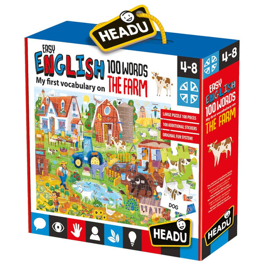 Easy English 100 Words Farm