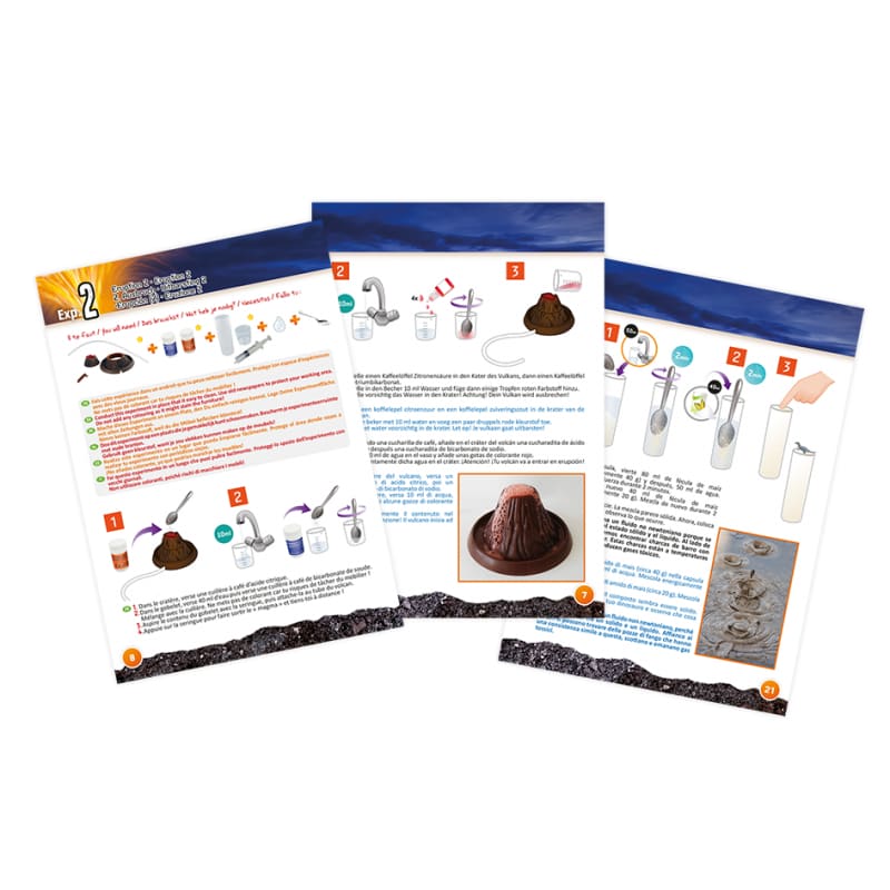 Volcanoes & Dinosaurs Experiment Kit